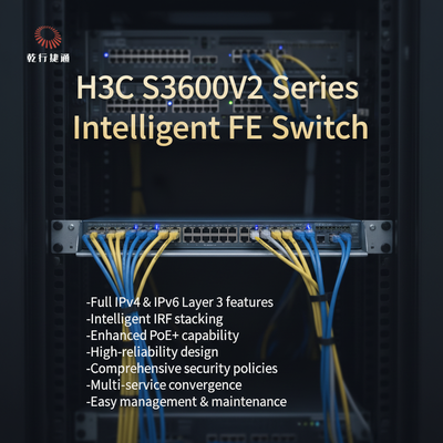 H3C S3600V2 시리즈 지능형 IRF 빠른 이더넷 스위치 S3600V2-52TP-SI