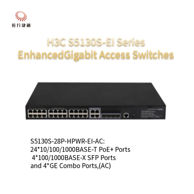 5130V2-28P-HPWR-LI H3C S5130V2-LI 녹색 지능형 기가비트 이더넷 스위치