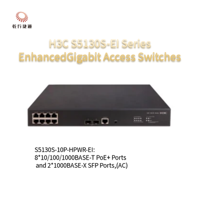 H3C S5130S-EI 시리즈 S5130S-10P-HPWR-EI-H1 향상된 기가 비트 액세스 스위치