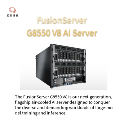 퓨전서버 G8550 V8 10U AI 서버 2 x 5세대 AMD EPYCTM 9005 시리즈 (토리노) 프로세서