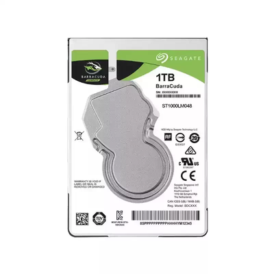 시게이트 바라쿠다 ST1000LM048 1TB 2.5" SATA 6Gb/s 5400RPM 128MB 내부 노트북 하드 드라이브 HDD 7mm