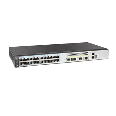 오리지널 S5700 24 포트 이더넷 스위치 스톡 24 10 / 100 / 1000BASE-T, 4 SFP 기가비트 포트 (콤보) 24 포트 1000 Gb 9