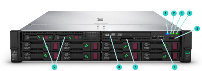 DDR4 32GB HPE 프로라이언트 DL380 Gen10 2U 랙 서버 P19718-B21 P19719-B21 1