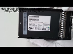 델 480GB SSD SATA는 집중적 6Gbps 512e 2.5in 핫 플러그 드라이브를 읽었습니다